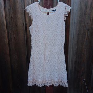 Baby pink minidress